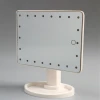 360-degree rotating dressing mirror, LED storage, makeup mirror, touch sensor, 16 lights, 22 lights, makeup mirror table style Specification image